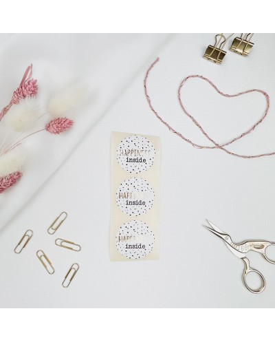 Aufkleber "Happiness Inside"