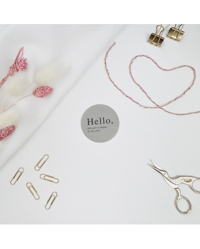 Aufkleber Duo Enjoy / Hello