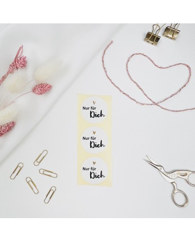 Aufkleber "Nur für Dich"