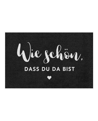 Waschbare Fußmatte Wie schön 75 x 45cm