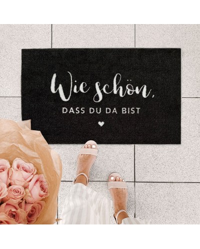 Waschbare Fußmatte Wie schön 75 x 45cm