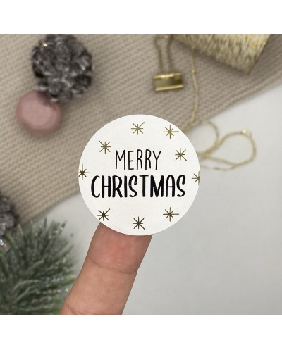 Aufkleber "Merry Christmas"
