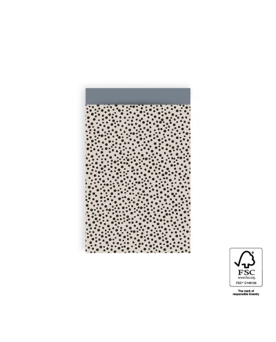 Geschenktüten Black Dots - Sky Blue